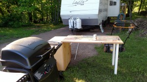 outdoor kitchen