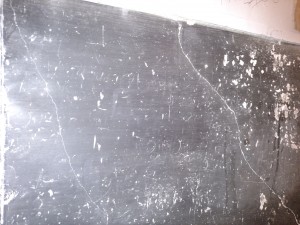Previous chalkboard