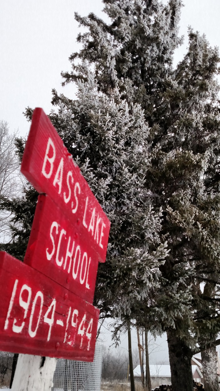 Just a School in Winter